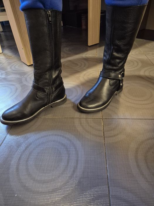 Cizmulite de iarna,din piele,34, CCC