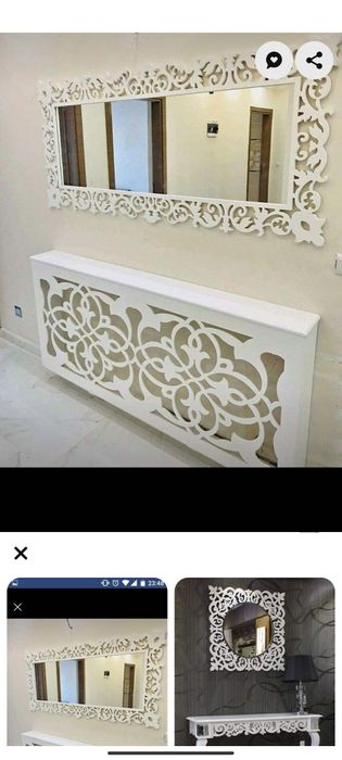 Экраны для радиаторов, дизайнерские обрешётки