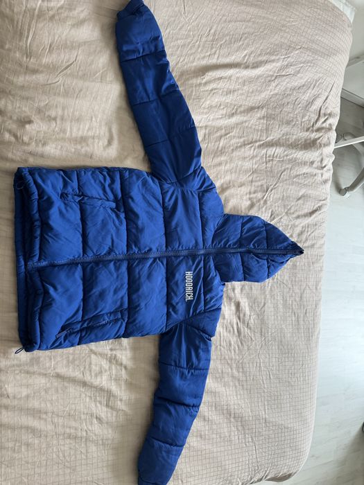 Geaca Hoodrich Puffer Albastra