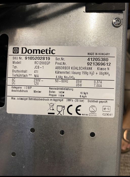 Дометик/Dometic Хладилник