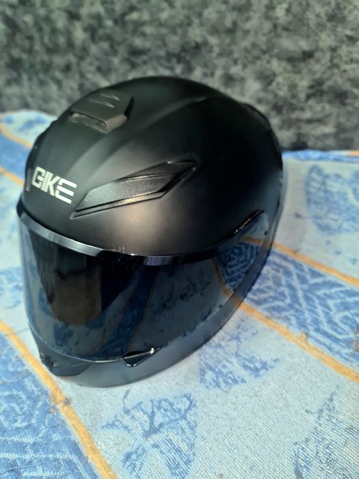 Moto шлем Black matte
