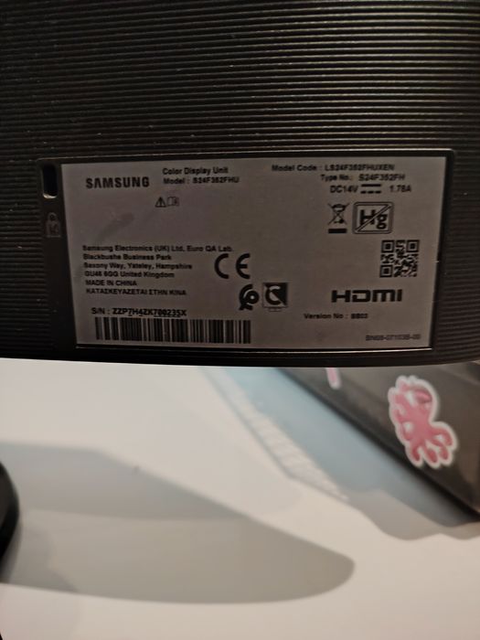 Monitor Samsung 60Hz FullHD