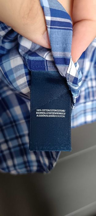 Ralph Lauren мъжка риза размер XL(L) в синьо каре