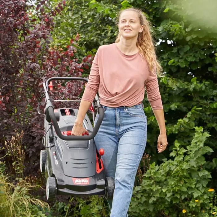 Электрическая газонокосилка AL-KO 34.4 E Comfort. Бесщеточная