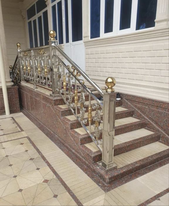 Перила Стеклянные Перила из Нержавеющей стал