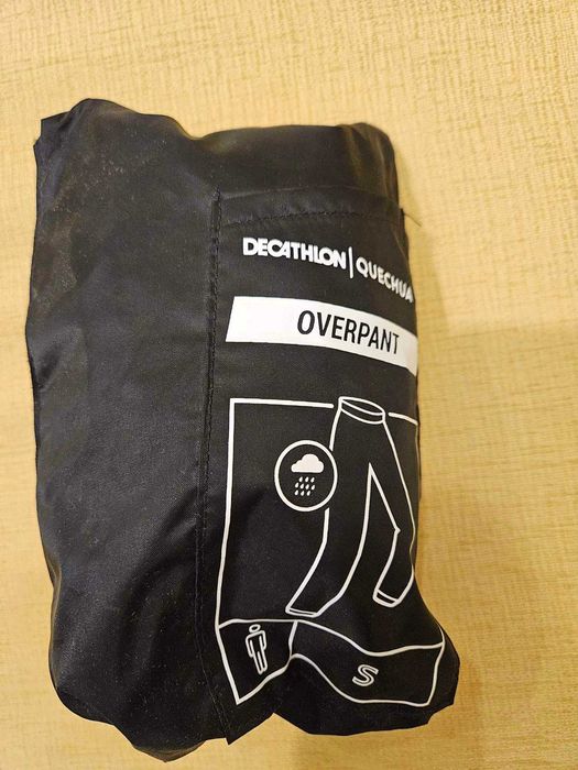 Мъжки горен непромокаем панталон за преходи NH500, син, QUECHUA