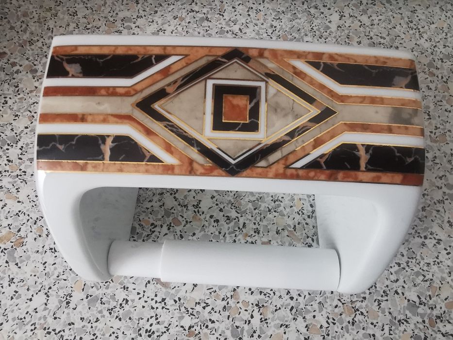 Suport ceramic hartie igienica toaleta
