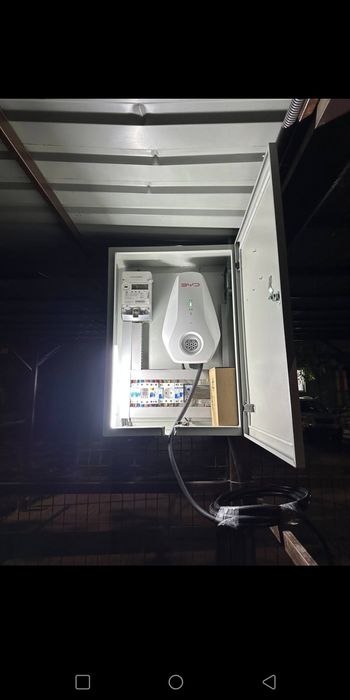 Установка зарядного устройства 7 кв ~ 20kw для электромобилья.