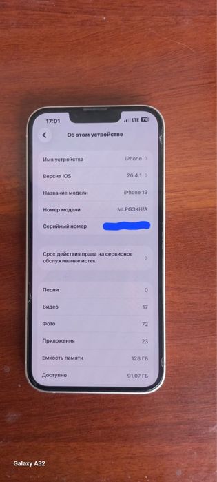 Iphon 13 radnoy holati
