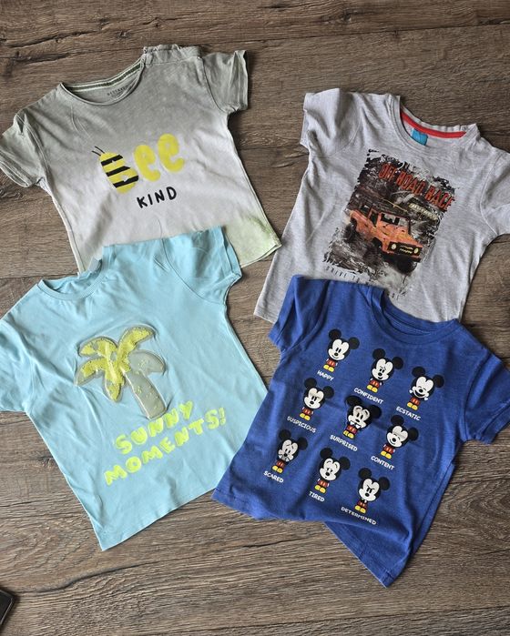 Теникси с къс ръкав Zara, George, HM, Reserved и др. размер 104см или 3-4год