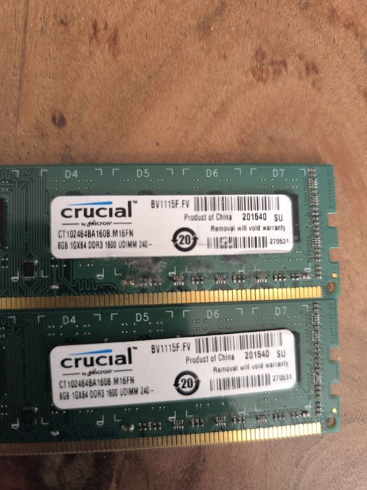 RAM DDR 3 1600 Hz