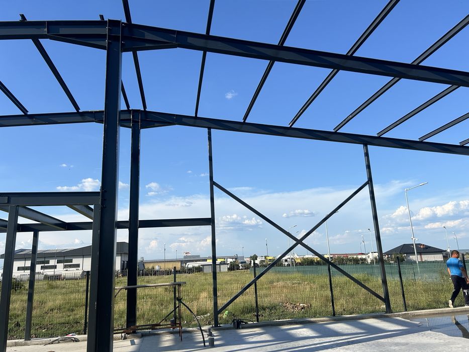 Hale metalice si structuri metlaice din profile