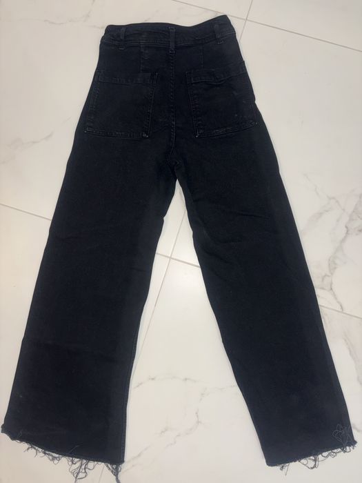 Дамски черни дънки Zara