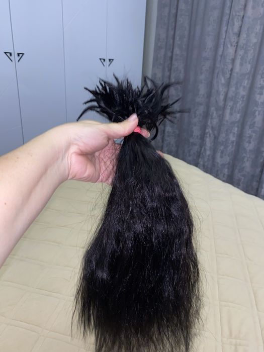 Волосы натуральные волна