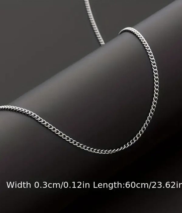 Сребърен унисекс синджир