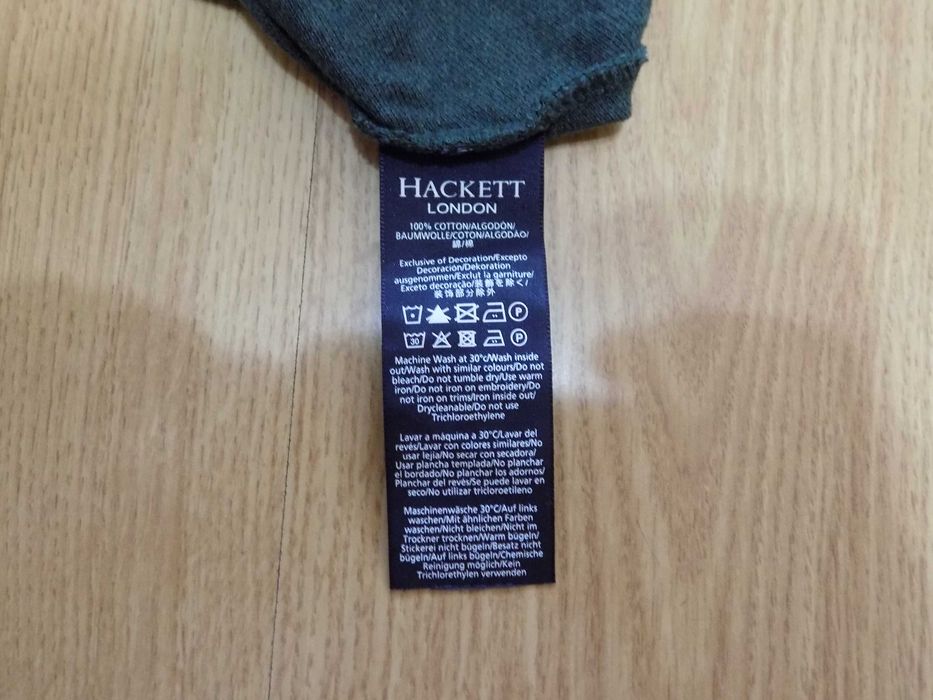 тениска hackett/wood wood риза блуза фанела потник мъжка оригинал S/L