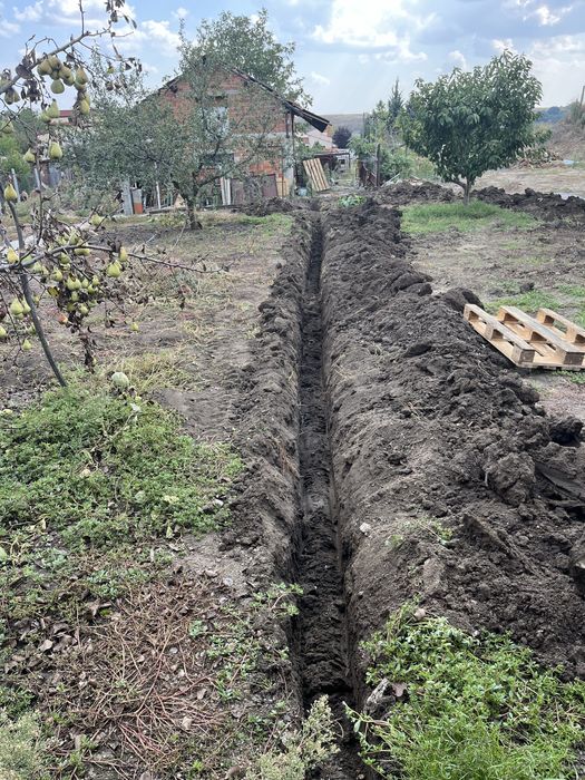 Услуги с мини багер