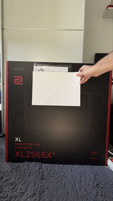 Monitor BenQ Gaming Zowie XL2586X+ 24.1 inch FHD TN 0.5 ms 600 Hz