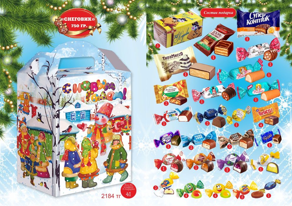 Новогодние подарки 2025