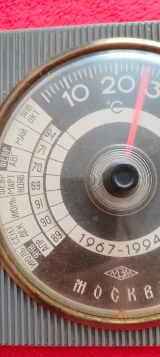 Термометр советских времен