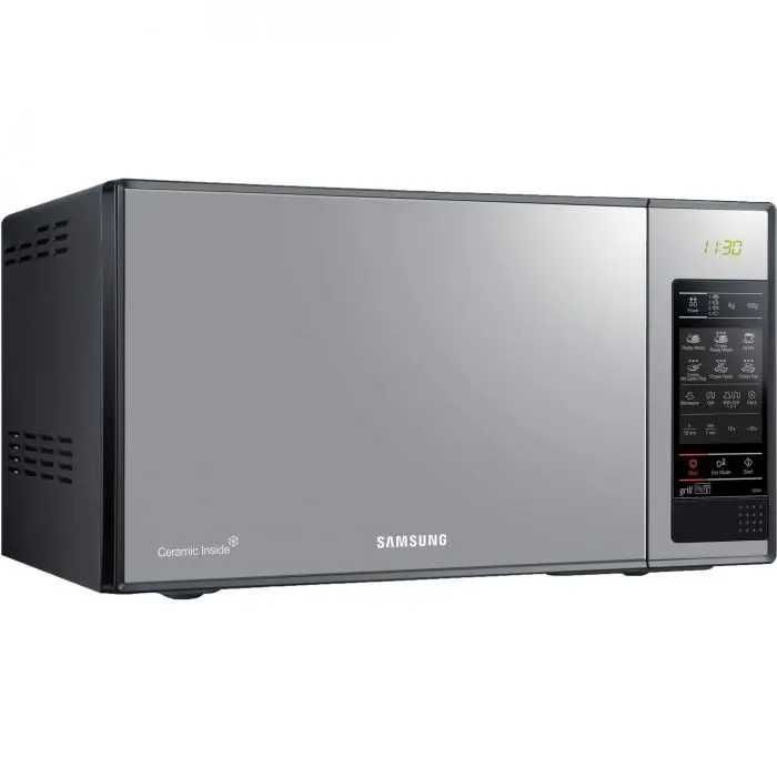 Cuptor cu Microunde Samsung GE85X, Grill, 23L, 800W, Inox