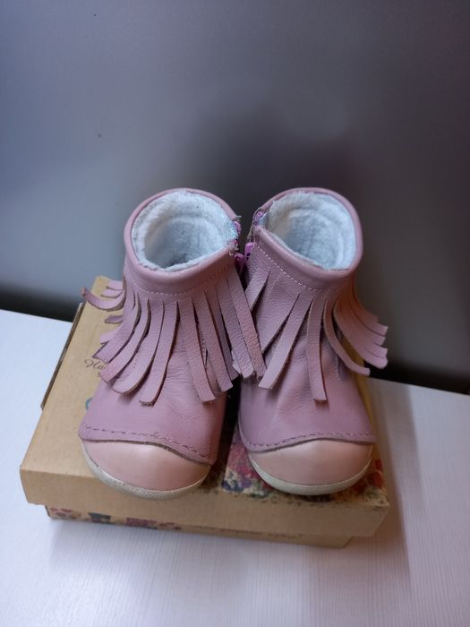 Ponki естествена кожа ортопедични боти