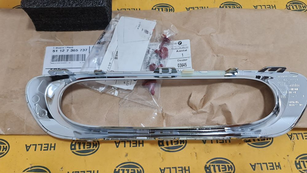 Ornament crom lampa stop bara spate Mini Cooper r55 r56 r67