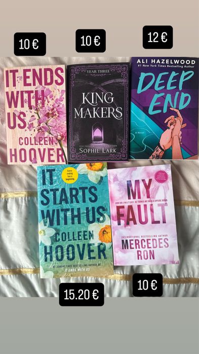 Книги на английски и български   език