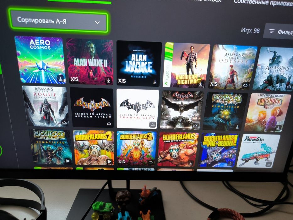 Xbox Series X с играми