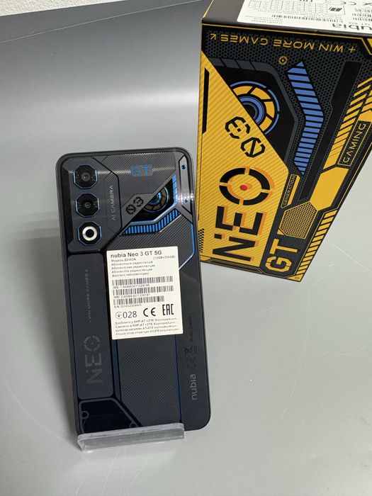 ZTE Nubia Neo 3, 256gb (Семей, Засядко 88 131) лот 119/7467
