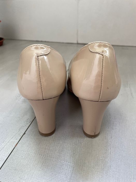 Pantofi dama din piele lacuita