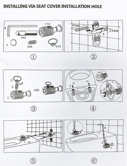 Set vas wc rimless suspendat, cu capac softclose, Foglia Alice