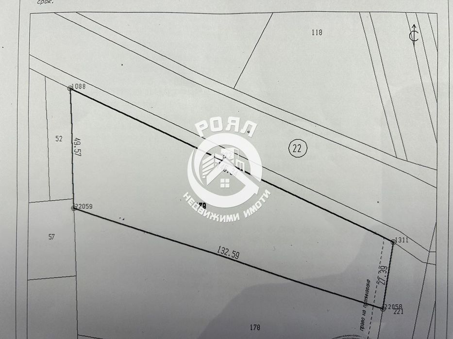 Продава се Парцел в Пловдив, Западен - 5001 кв.м за 24 €/кв.м - Снимка #4