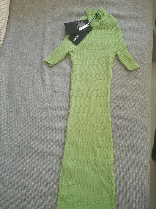 Лятна рокля зелен цвят