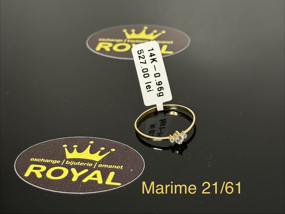 Bijuteria ROYAL : Inel AUR 14K NOU / 0.96 GR