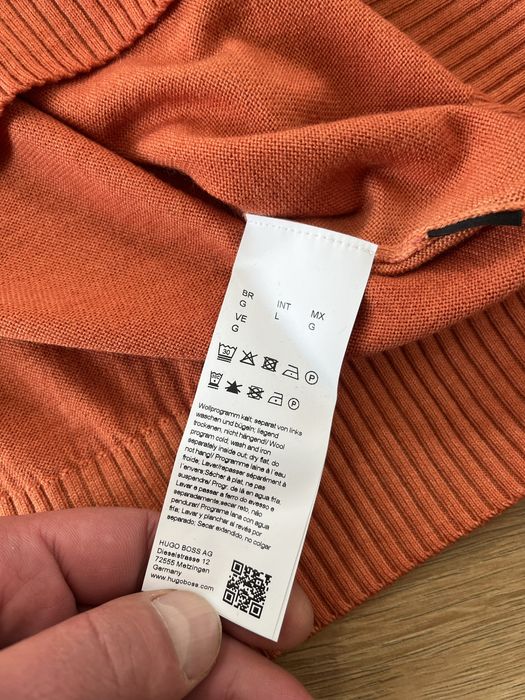 Hugo Boss Amagic вълнен пуловер L