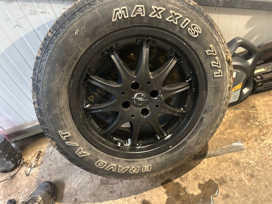 Джанти с гуми за offroad 4x100