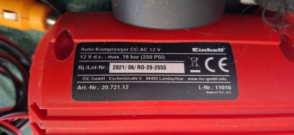 Compresor automat 12v