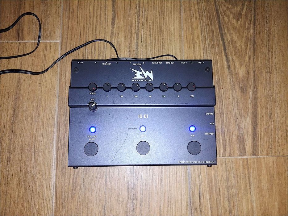 Lehle RMI Basswitch IQ DI pedala chitara bass de calitate