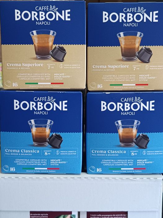Кафе капсули Долче густо борбоне dolce gusto borbone 16 бр
