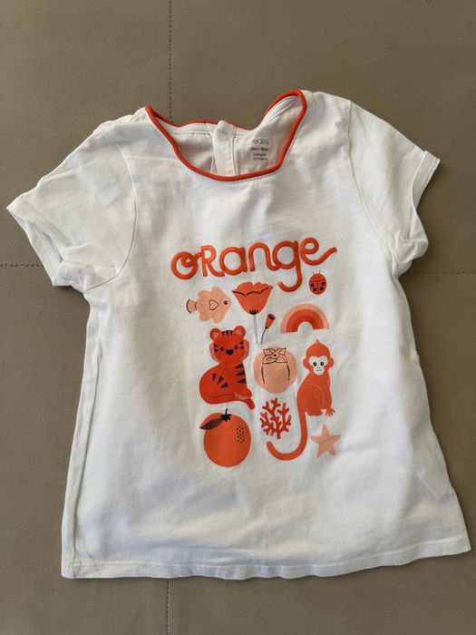 Три рокли, дънки, блузка, панталонки и поличка - размер 98