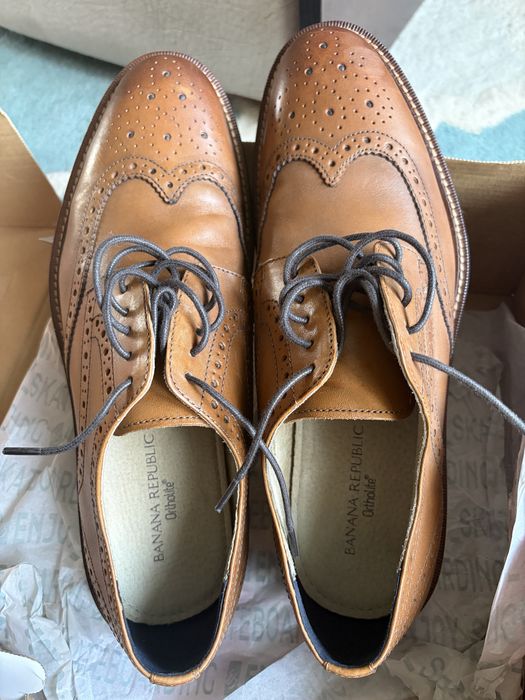 Чисто нови елегантни мъжки обувки оксфорд oxford shoes new