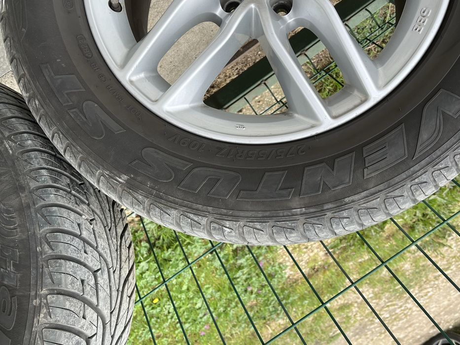 Джанти bbs17 5x112,5,цо66,6 с гуми hankook ventus st
