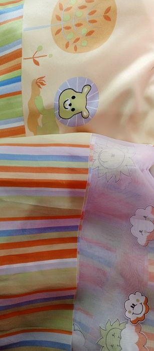 Тюль с занавесками.КомплектДля детской