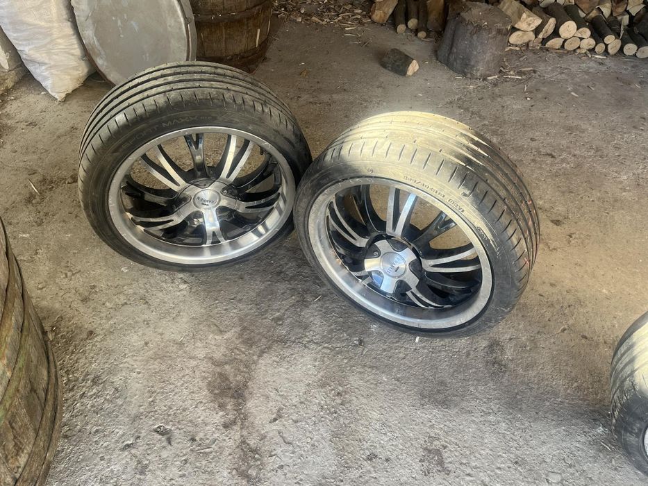 Se vand set 4 jante Franken r18  la pretul de 1200 lei