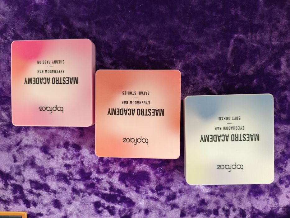 Essence, Maybelline, Top Face палетки б.у.