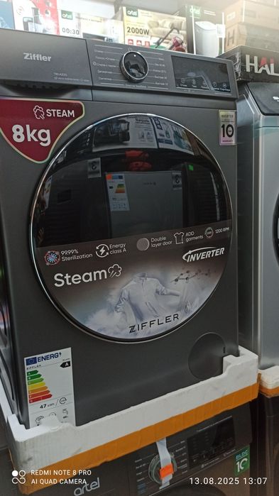 Стиральная машина ZIFLER 8 кг