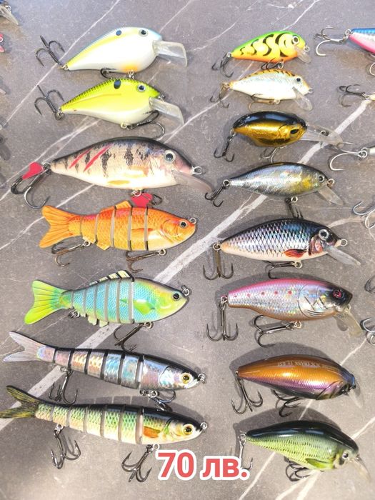 Изкуствени примамки. Воблери. Блесни.