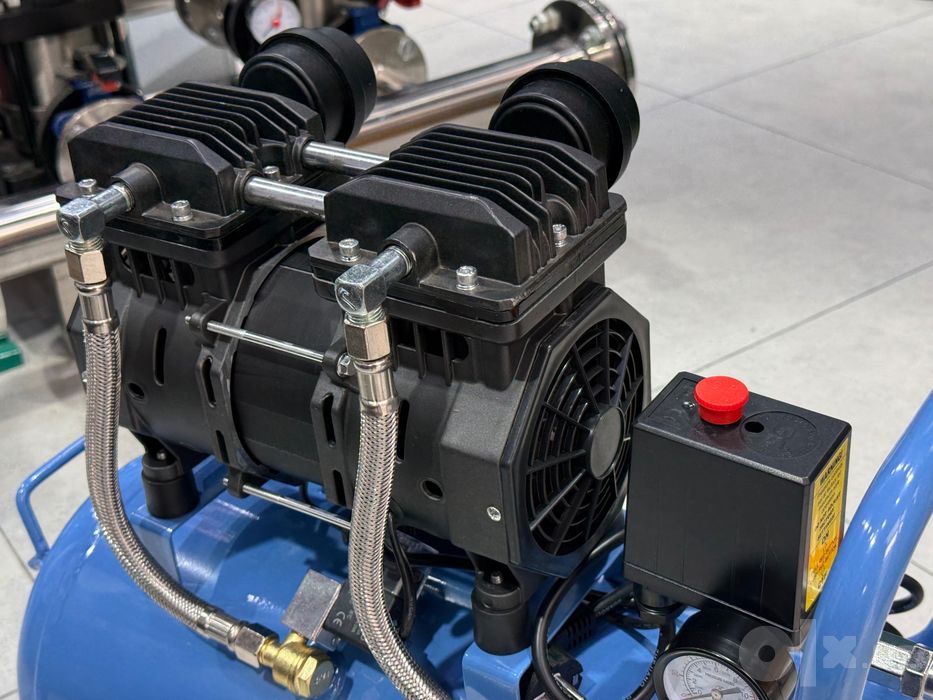Бесшумный воздушный компрессор 30л / Kompressor ovozsiz 30L 200L/min