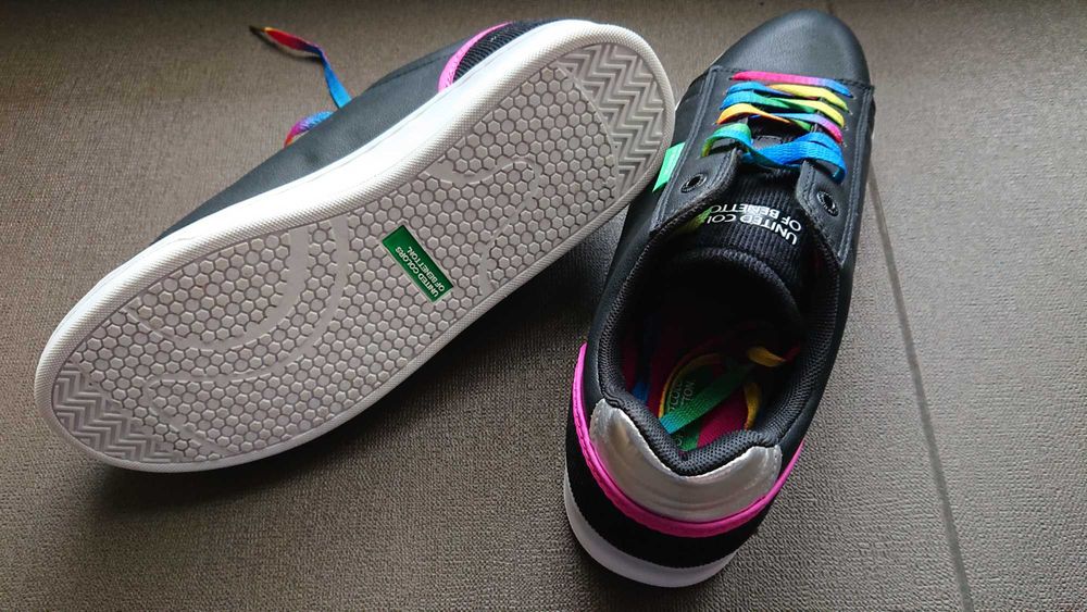 Нова цена: Дамски кецове Benneton номер 40